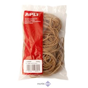 Postázógumi, 100X2mm, APLI, 100g