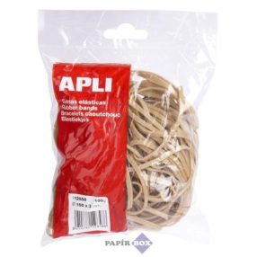 Postázó gumi, 160X3mm, APLI, 100g