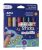 Tempera kréta készlet, APLI Kids "Color Sticks Metallic", 6 különböző metál szín