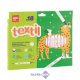 Textilfilc, 2,5-4,2 mm, kétvégű, APLI Kids "Textile", 18 különböző szín