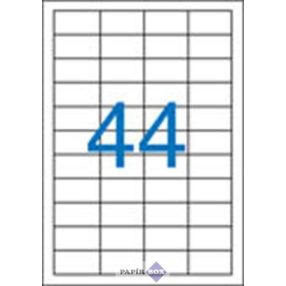   Etikett, univerzális, 48,5x25,4 mm, VICTORIA PAPER, 4400 etikett/csomag