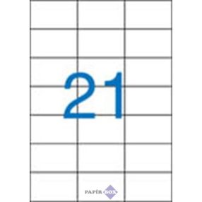   Etikett, univerzális, 70x42,4 mm, VICTORIA PAPER, 2100 etikett/csomag