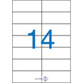   Etikett, univerzális, 105x42,4 mm, VICTORIA, 1400 etikett/csomag