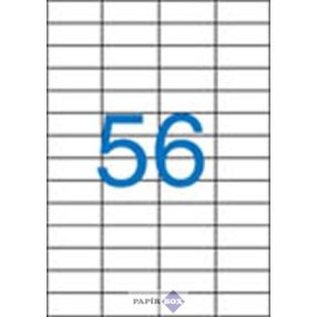   Etikett, univerzális, 52,5x21,2 mm, VICTORIA PAPER, 5600 etikett/csomag