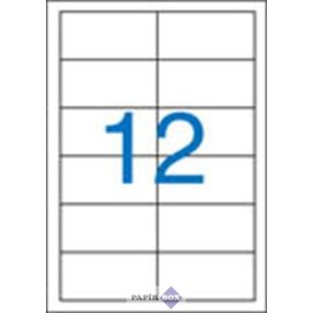   Etikett, univerzális, 97x42,4 mm, VICTORIA PAPER, 1200 etikett/csomag