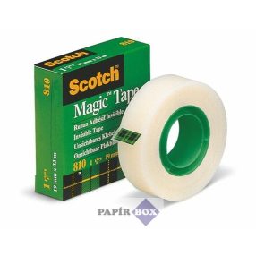   Ragasztószalag, 19 mm x 33 m, 3M SCOTCH "Magic Tape 810"