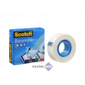   Ragasztószalag, 19 mm x 33 m, eltávolítható, 3M SCOTCH "Magic Tape 811"