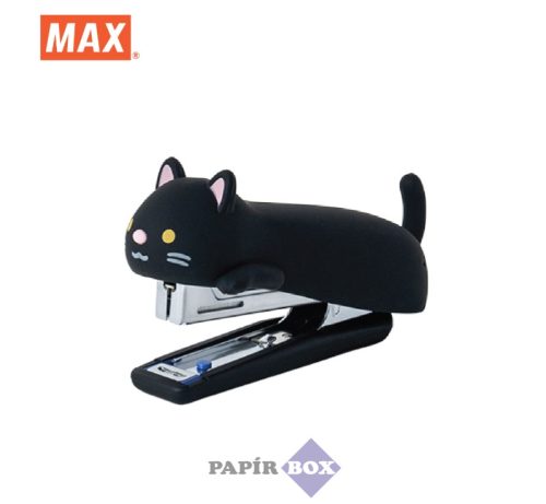 Fűzőgép, kézi, No.10, 20 lap, MAX "HD-10NX", fekete cica