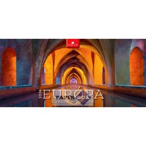 Asztali naptár, álló, DAYLINER "Európa"