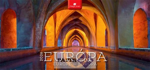 Asztali naptár, álló, DAYLINER "Európa"