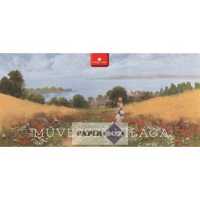   Asztali naptár, 2026. álló, DAYLINER "Művészet világa"