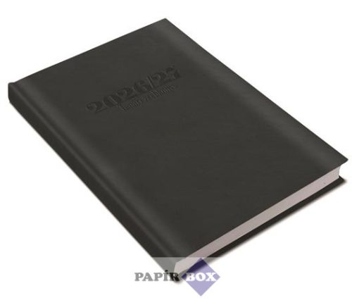 Tanári zsebkönyv, heti, 2026/2027 tanév, REALSYSTEM, fekete