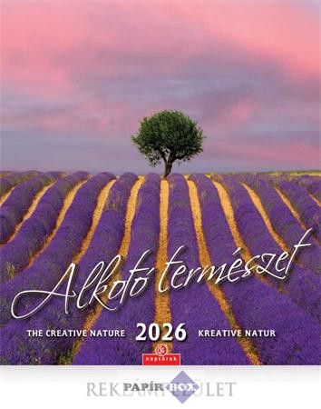 Falinaptár, 2026., CSG, "Alkotó természet"