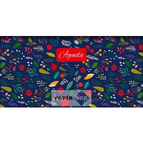   Zsebnaptár, fekvő elrendezésű, DAYLINER, "Colors Folk"