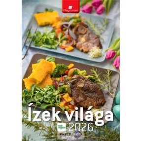 Falinaptár, 2026, Dayliner, Ízek világa - Mindmegette