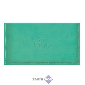   Zsebnaptár, fekvő elrendezésű, TOPTIMER, "Ace", menta