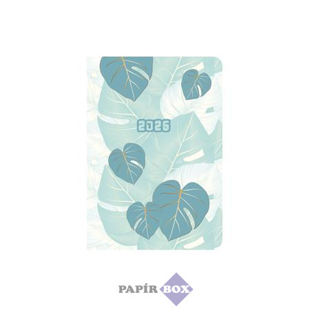 Naptár, tervező, B/6, heti, TOPTIMER, "Joy flexi", levelek