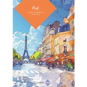   Tanári zsebkönyv, 2026/2027 tanév, A/5, heti, TOPTIMER, "Város"