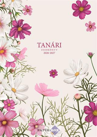 Tanári zsebkönyv, 2026/2027 tanév, A/5, heti, TOPTIMER, "Szellőrózsa"