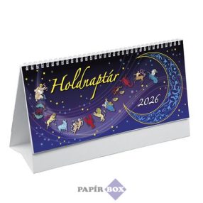   Naptár, 2026. asztali, álló, TOPTIMER, "Holdnaptár"