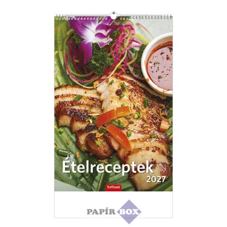 Falinaptár, 2027., TOPTIMER "Ételreceptek"