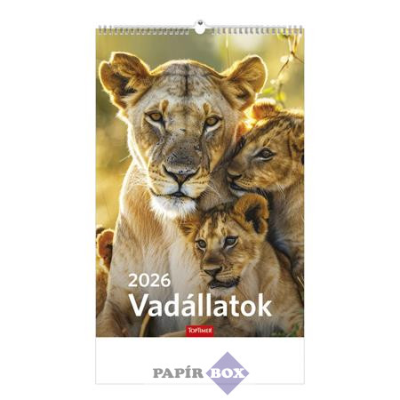 Falinaptár, 2026., TOPTIMER "Vadállatok"