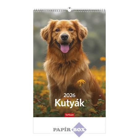 Falinaptár, 2026., TOPTIMER "Kutyák"