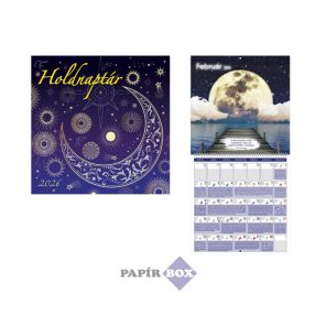   Falinaptár, lemeznaptár, 2026., TOPTIMER, "Holdnaptár"