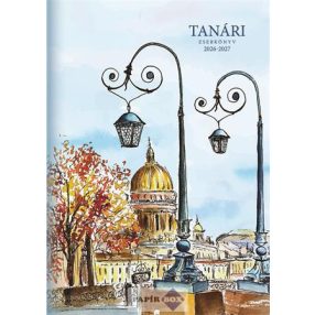   Tanári zsebkönyv, 2026/2027 tanév, A/5, heti, TOPTIMER, "City"