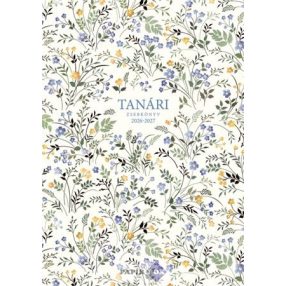   Tanári zsebkönyv, 2026/2027 tanév, A/5, heti, TOPTIMER, "Kisvirág"