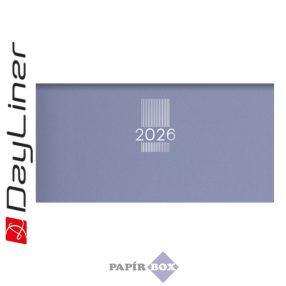  Zsebnaptár, fekvő elrendezésű, DAYLINER, "MyPastel", kék