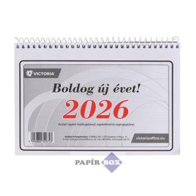 Naptár, asztali, 23TA, VICTORIA OFFICE (2026 évi)