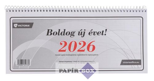 Naptár, asztali, 24TA, VICTORIA OFFICE (2026 évi)