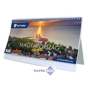   Naptár, asztali, álló, VICTORIA OFFICE "Magyarország Csodái" (2026 évi)