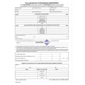   A.Rend 3/2014 Tulajdonjog átruházási szerződés (szgk), Victoria