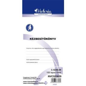 C.5230-29 Kézbesítőkönyv, 100 lap, VICTORIA PAPER