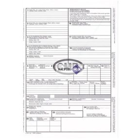   Nemzetközi fuvarlevél, 4 példány, A4, VICTORIA "CMR"