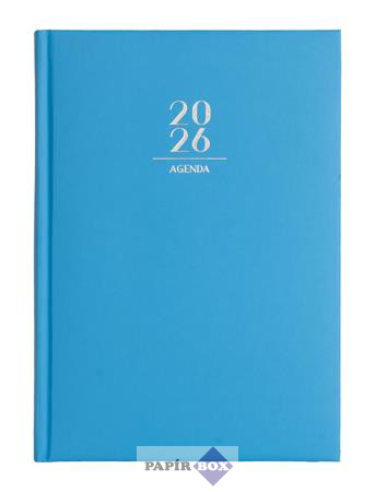 Naptár, tervező, A/5, napi, VICTORIA OFFICE "Next", aqua (2026 évi)