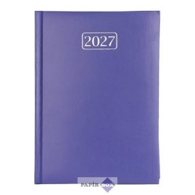   Naptár, tervező, A/5, napi, VICTORIA OFFICE "Chrono, lila (2027 évi)