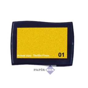 Festékpárna nyomdákhoz, Pretty Color, Sárga