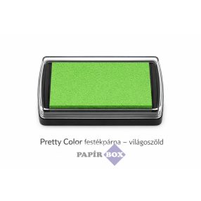 Festékpárna nyomdákhoz, Pretty Color, Világoszöld