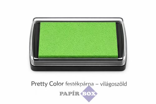Festékpárna nyomdákhoz, Pretty Color, Világoszöld