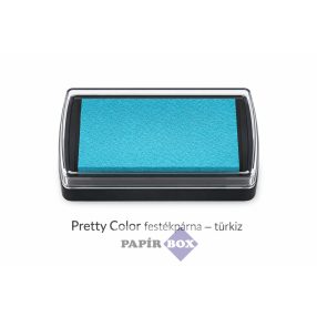Festékpárna nyomdákhoz, Pretty Color, Türkiz