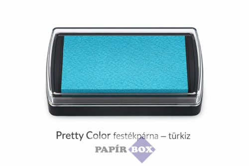 Festékpárna nyomdákhoz, Pretty Color, Türkiz