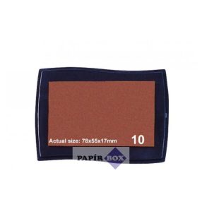 Festékpárna nyomdákhoz, Pretty Color, Barna