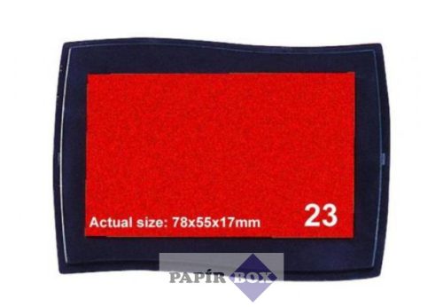 Festékpárna nyomdákhoz, Pretty Color, Piros