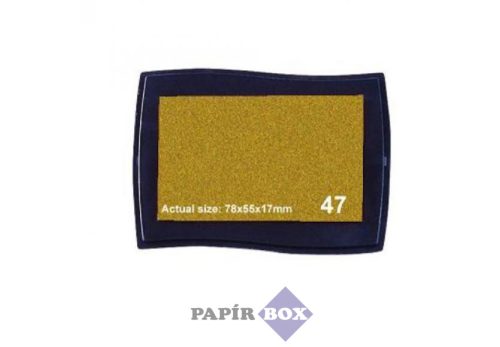 Festékpárna nyomdákhoz, Pretty Color, Arany