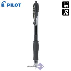   Zseléstoll, 0,32 mm, nyomógombos, PILOT "G-2", fekete