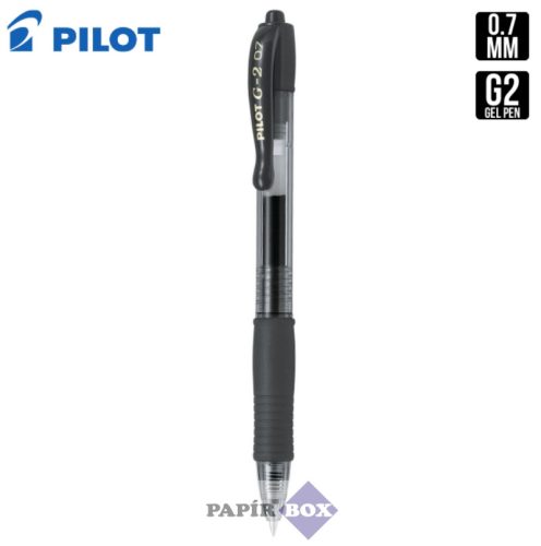 Zseléstoll, 0,32 mm, nyomógombos, PILOT "G-2", fekete