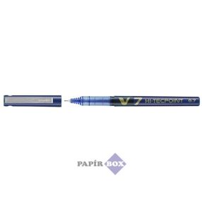   Rollertoll, 0,4 mm, tűhegyű, kupakos, PILOT "Hi-Tecpoint V7", kék